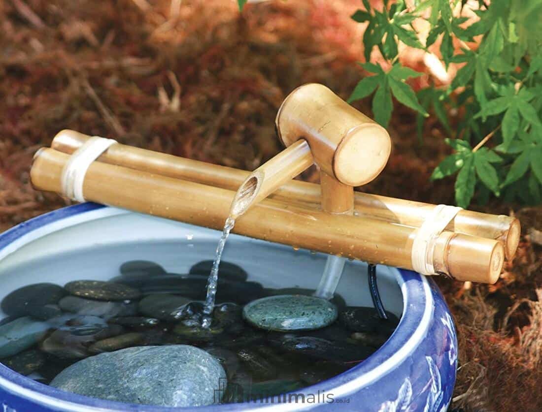 air mancur bambu klasik