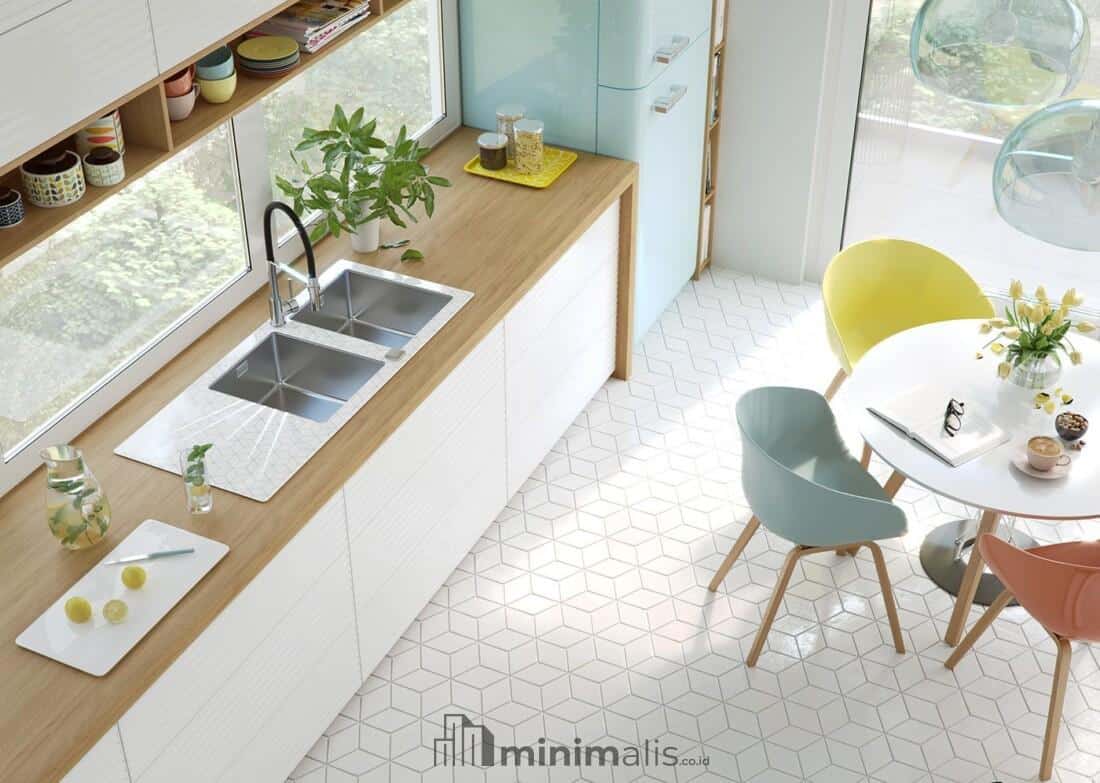 dapur minimalis cantik elegan