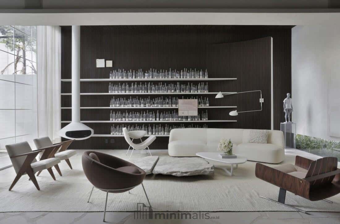 ruang tamu minimalis elegan