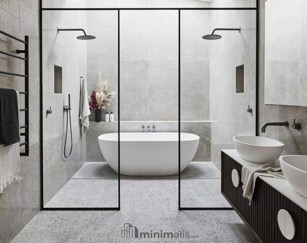 warna kamar mandi minimalis