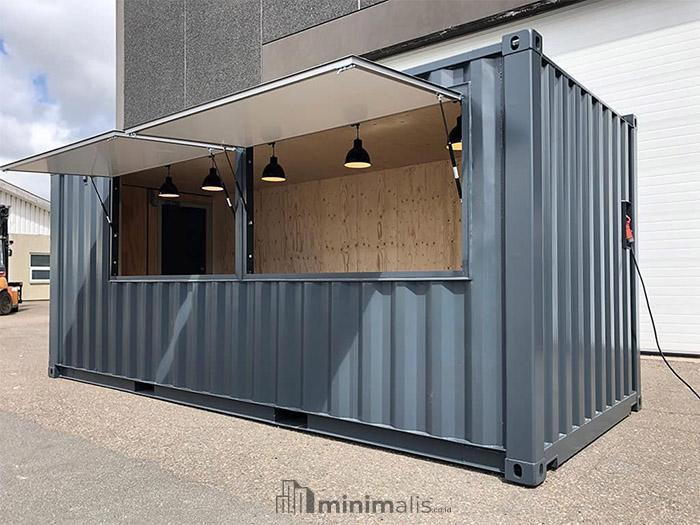 Booth Cafe Container