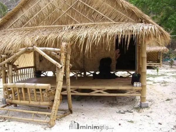 Saung Bambu Sederhana