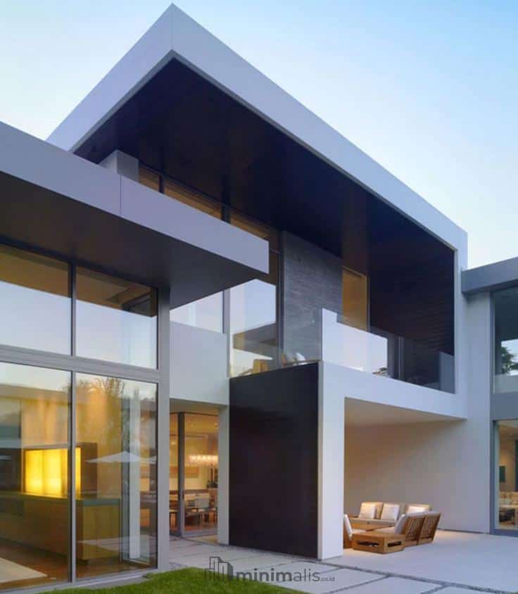 model rumah minimalis terbaru 2021 2 lantai