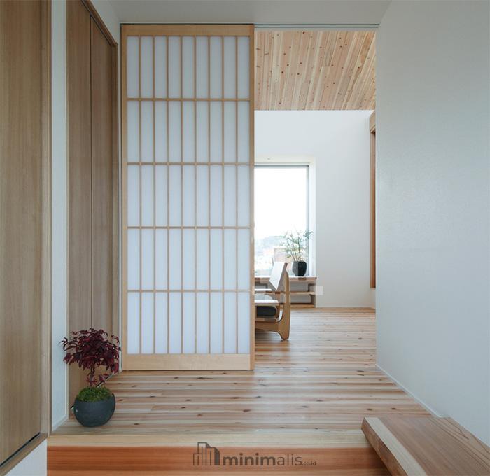 Pintu Jepang Minimalis