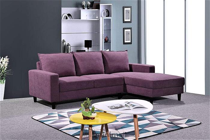Sofa Sudut Warna Ungu