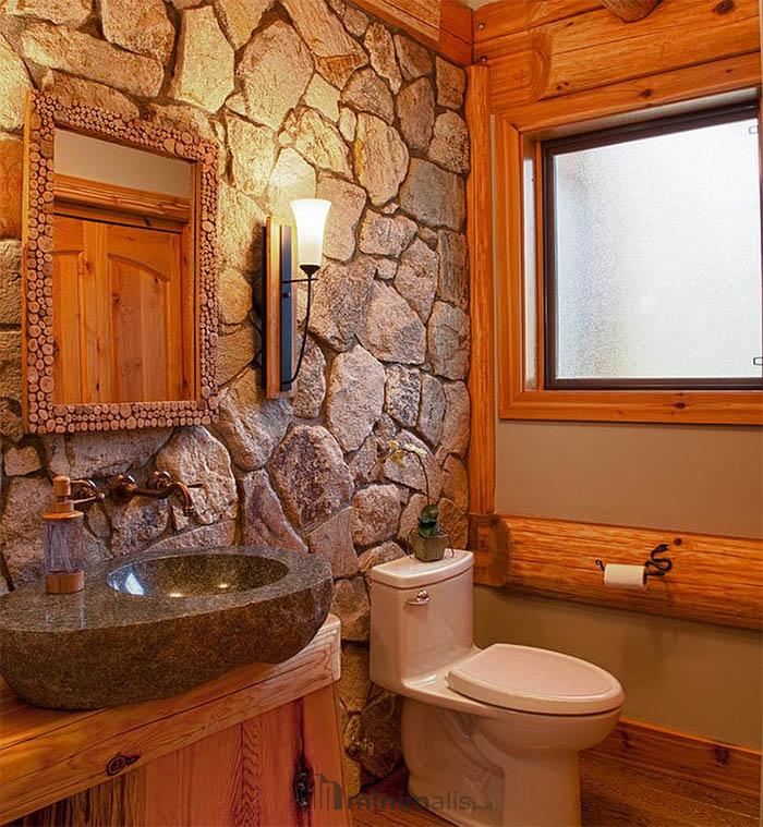 desain kamar mandi sederhana dan murah batu alam