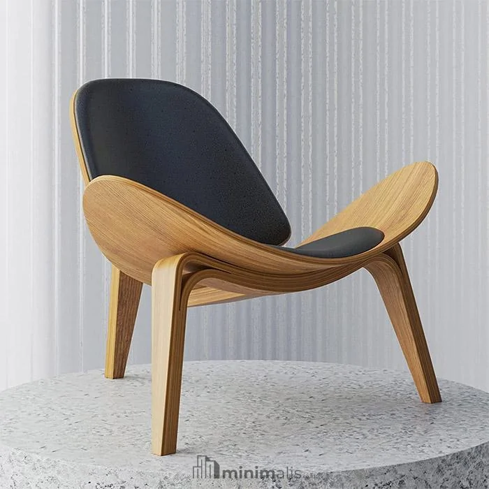 desain kursi kayu minimalis modern