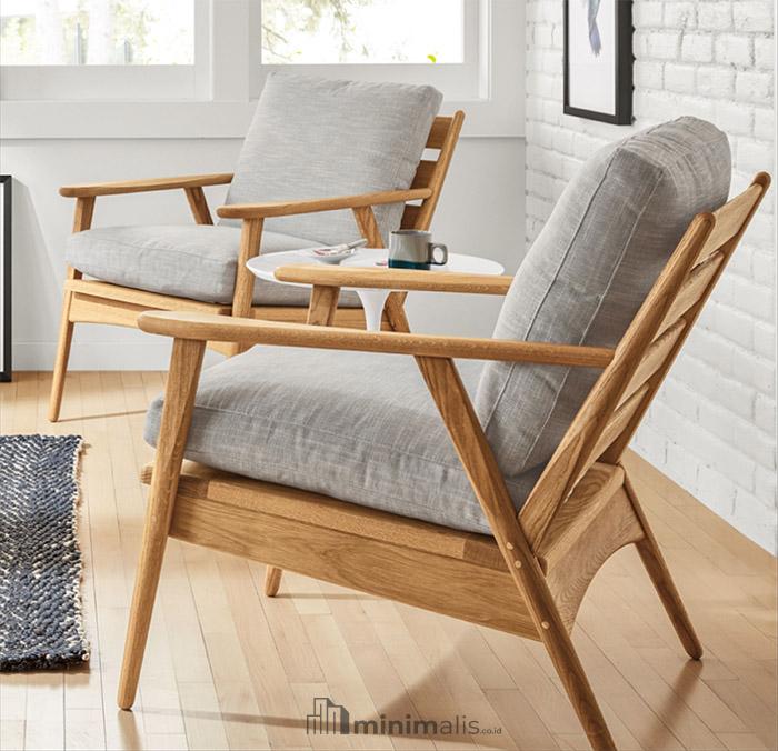 desain kursi kayu ruang tamu