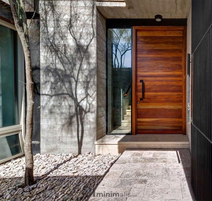desain pintu rumah modern