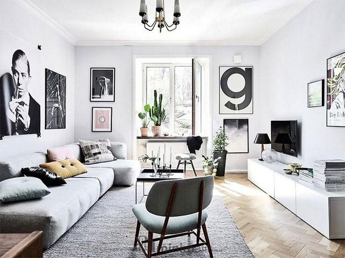 desain ruang keluarga klasik modern