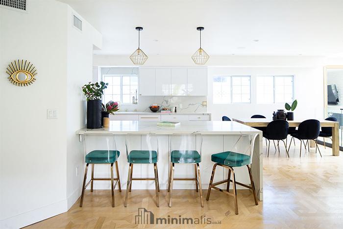 desain ruang makan dan dapur minimalis
