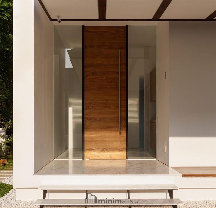 inspirasi pintu rumah minimalis