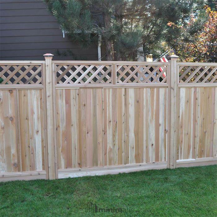 contoh pagar kayu
