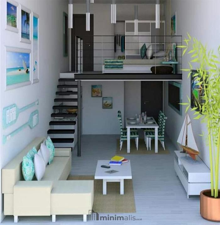 desain interior rumah type 45