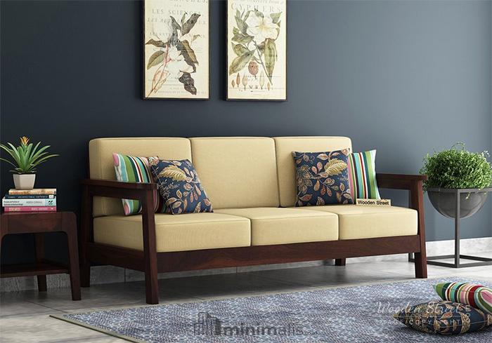 desain sofa kayu sederhana