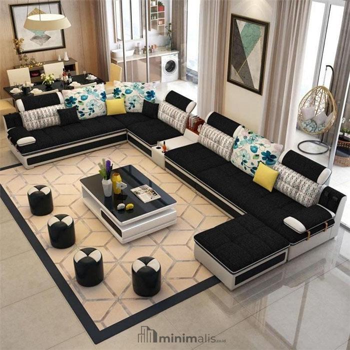 desain sofa mewah modern