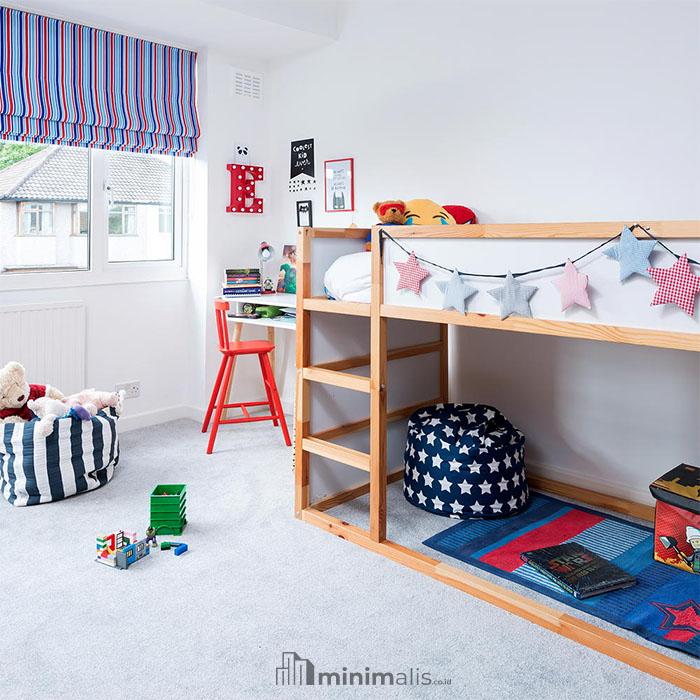 kamar anak sederhana sempit