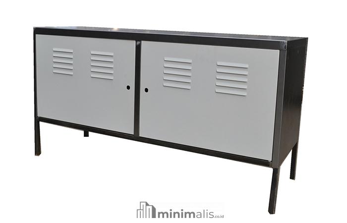 lemari tv minimalis aluminium