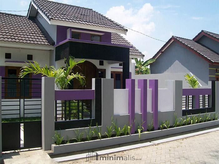 model pagar rumah sederhana