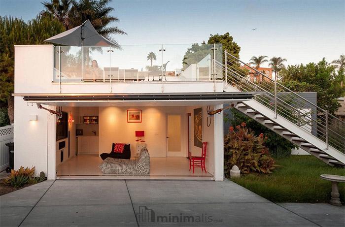 model teras cor dak rumah minimalis