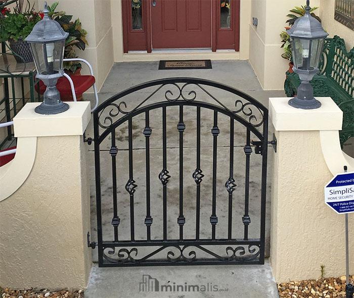 pintu pagar stainless