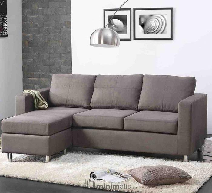 sofa l minimalis untuk ruang tamu kecil