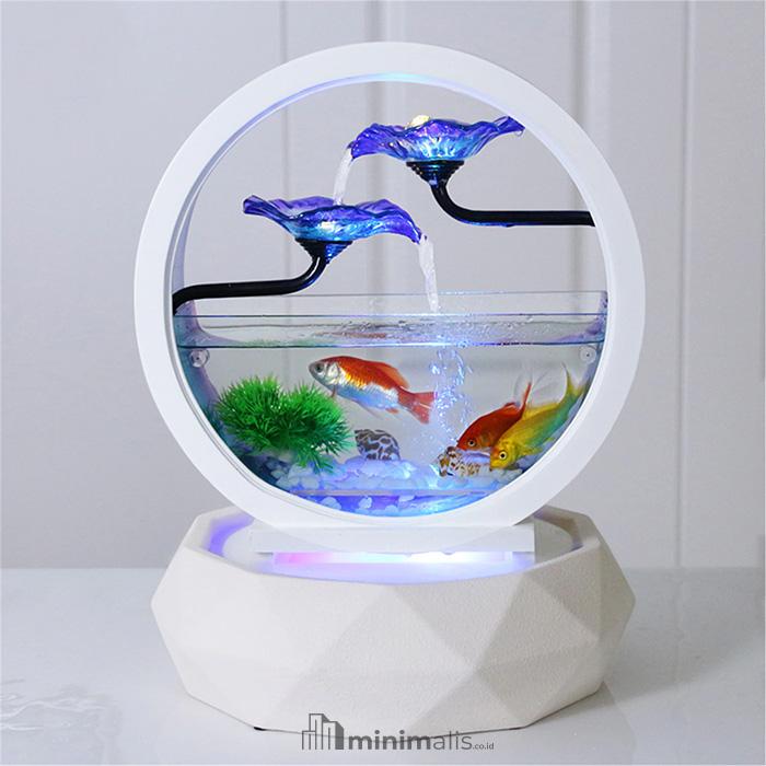 meja aquarium kecil