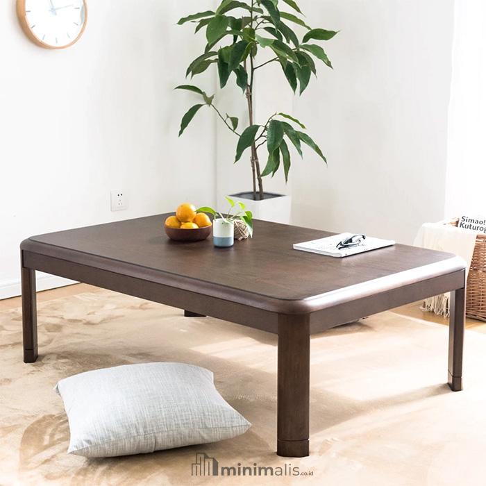 meja kayu solid