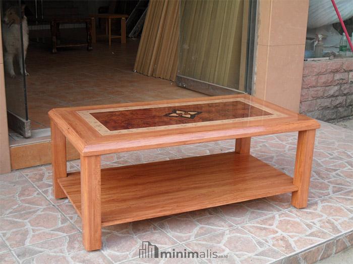 model meja kayu