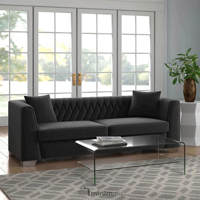 model sofa santai depan tv