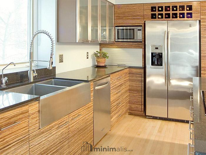 lemari dapur minimalis modern
