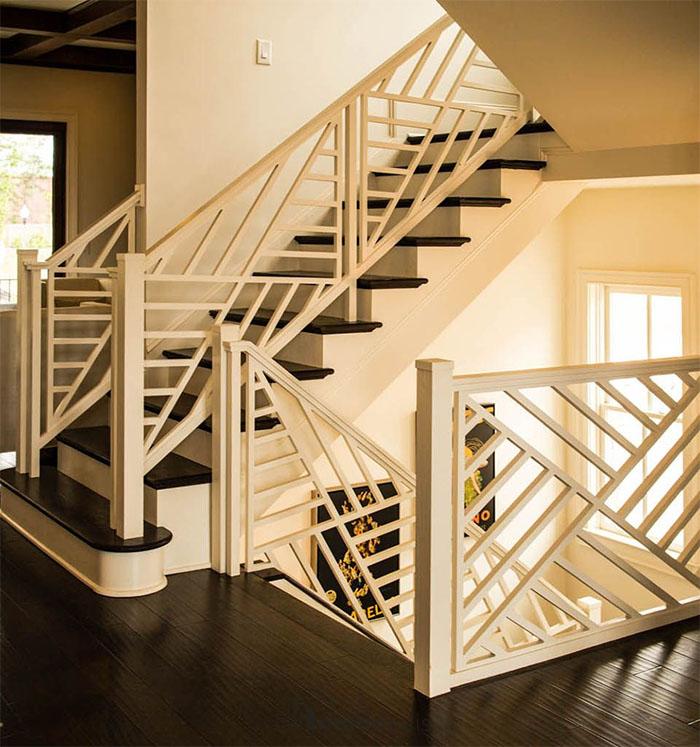 railing tangga kayu minimalis