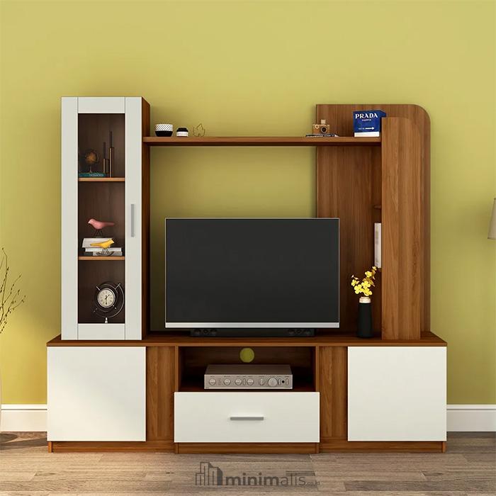 ukuran meja tv minimalis modern